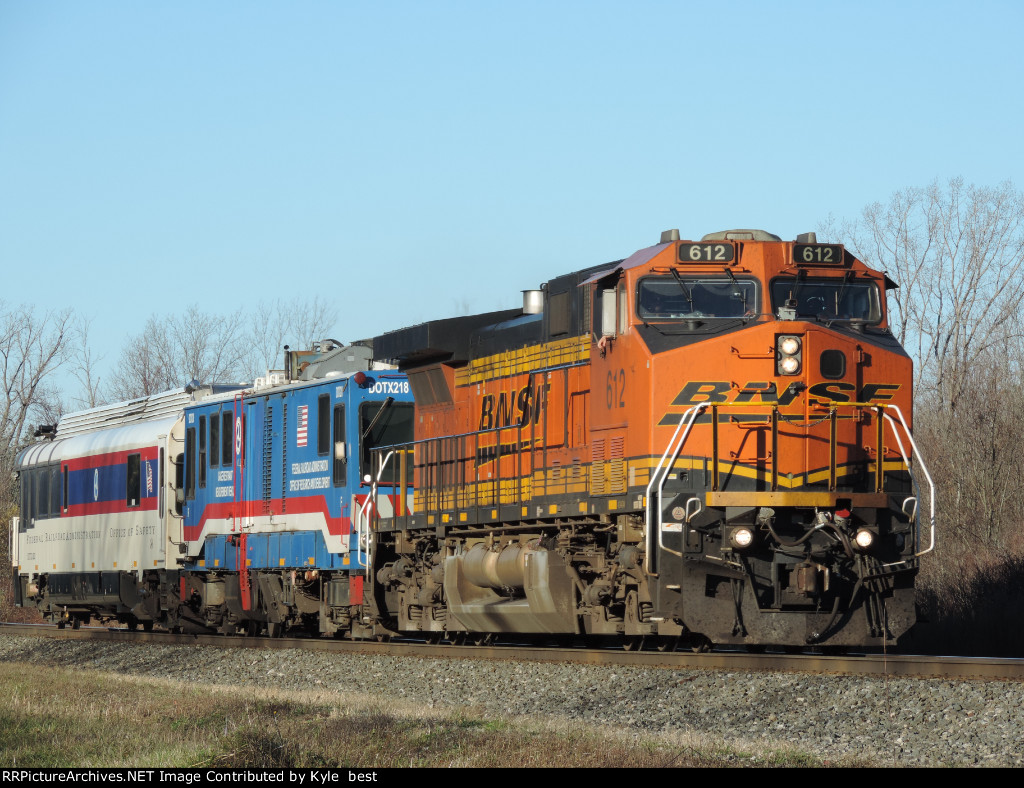 BNSF 612 on 95G 